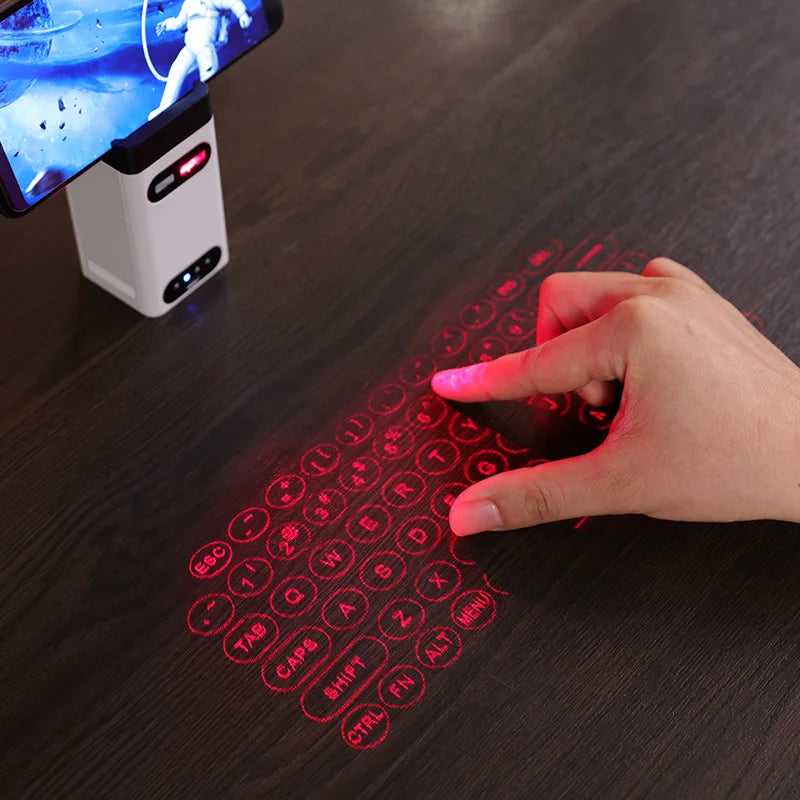 Portable Bluetooth Virtual Laser Keyboard