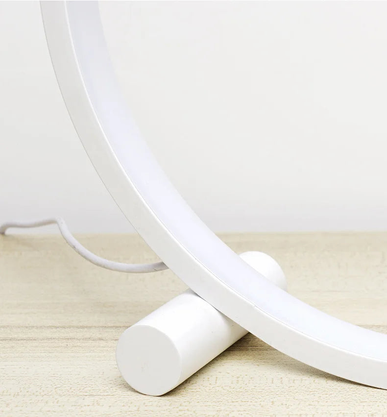 25CM LED Table Lamp Bedroom Circular