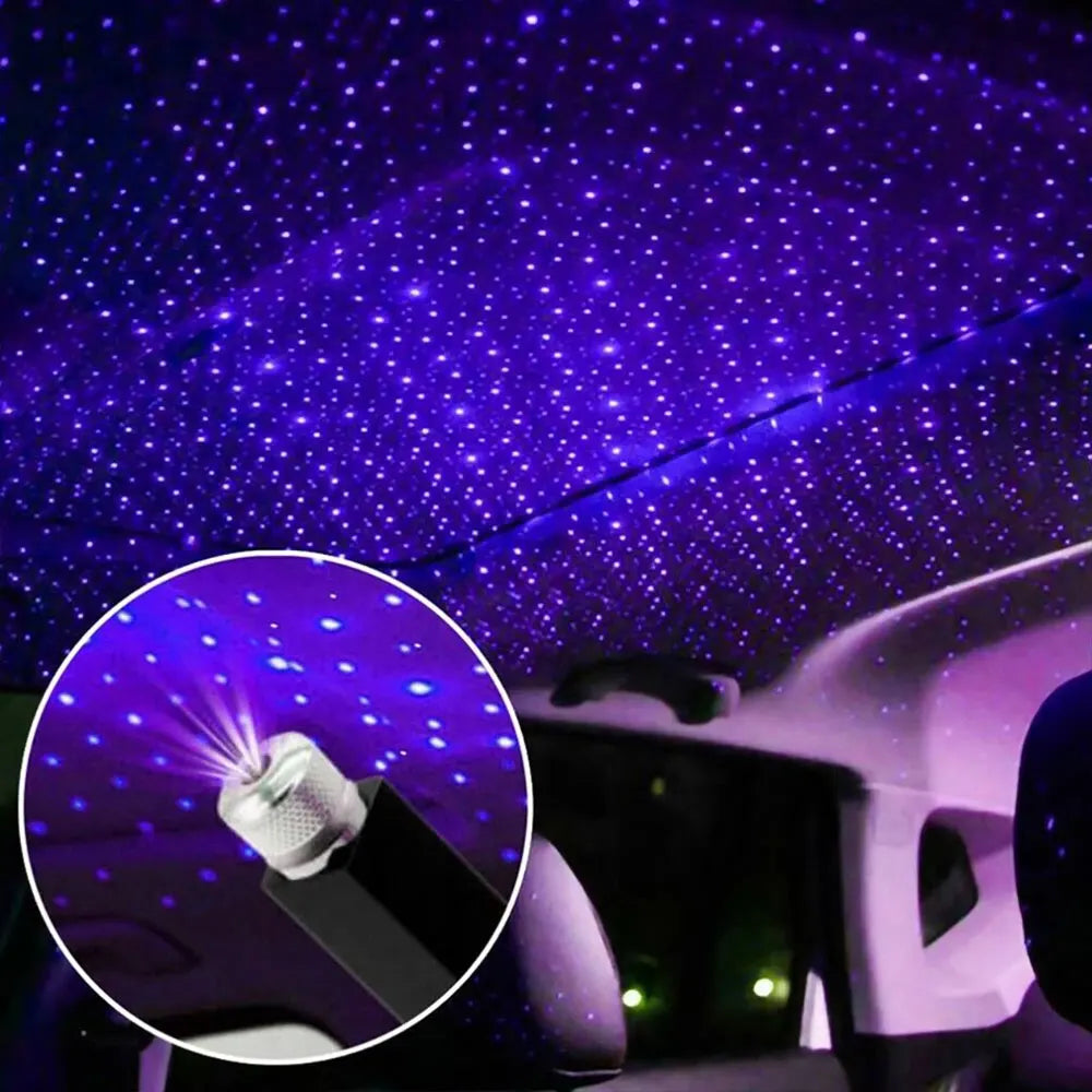 Mini LED Car Roof Star Night Light Projector