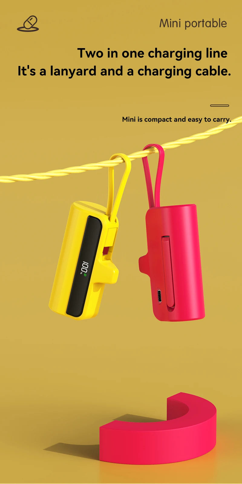 Xiaomi  Mini Capsule Power Bank