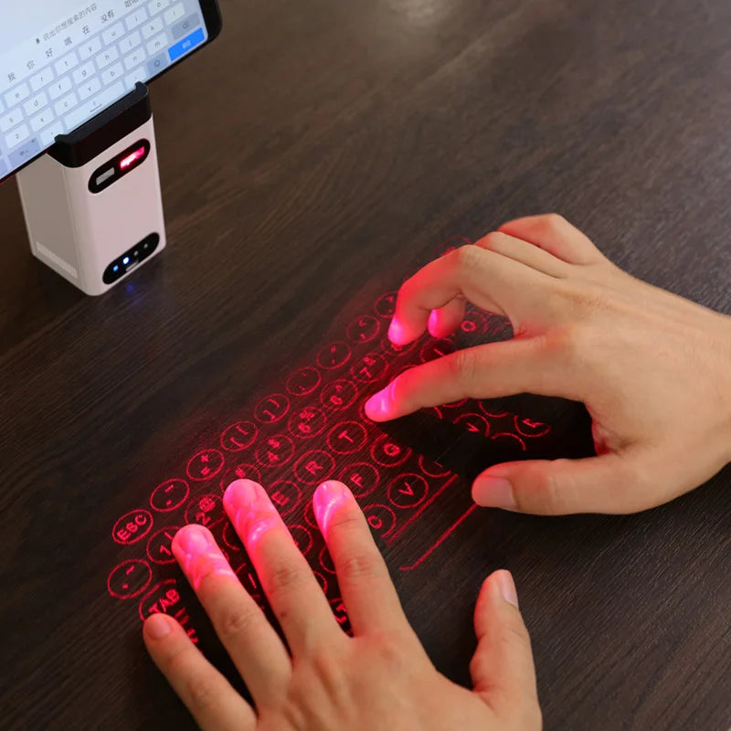 Portable Bluetooth Virtual Laser Keyboard