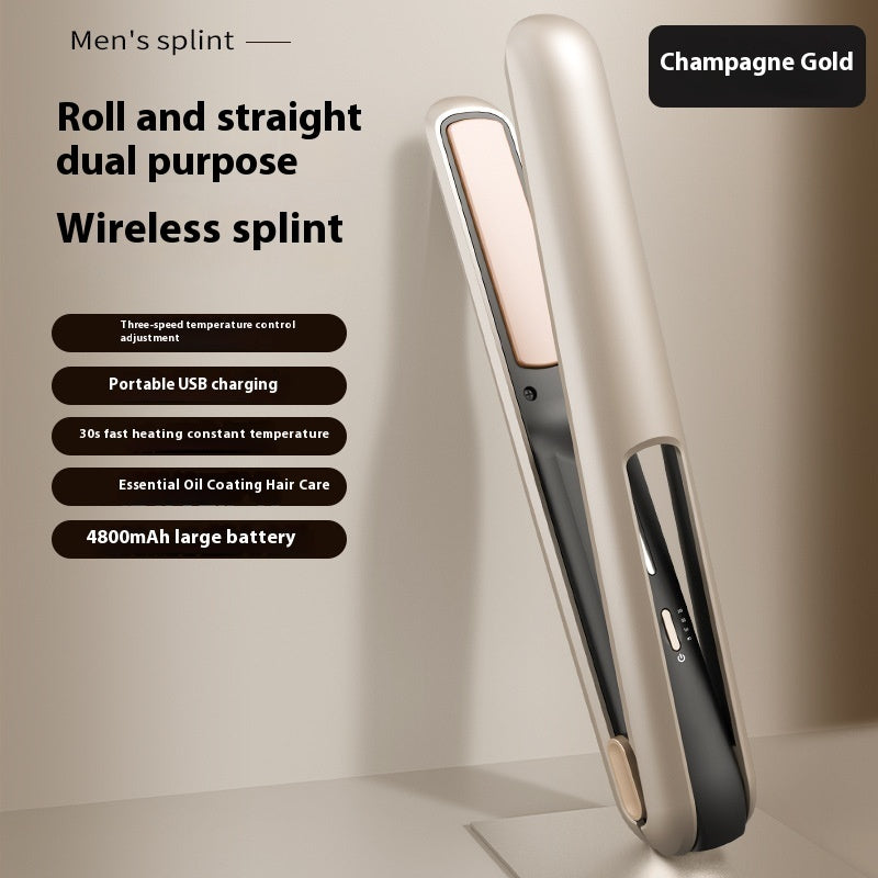 Wireless USB Charging Hair Straighteners