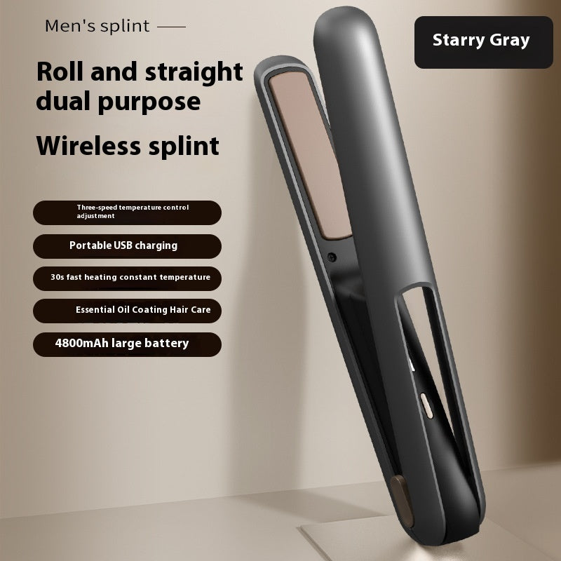 Wireless USB Charging Hair Straighteners