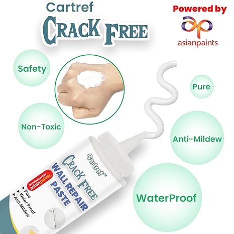 Wall Repair Paste for Repairing Damaged Walls, Crack Filler, Hole Filler, Mending Agent, Waterproof Putty Paste - Image 2