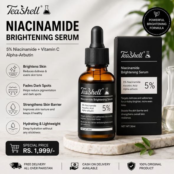 TeaShell Niacinamide Brightening Serum